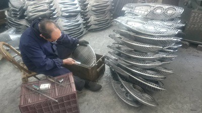 漢鼎led燈具，led路燈壓鑄產(chǎn)品細(xì)節(jié)圖